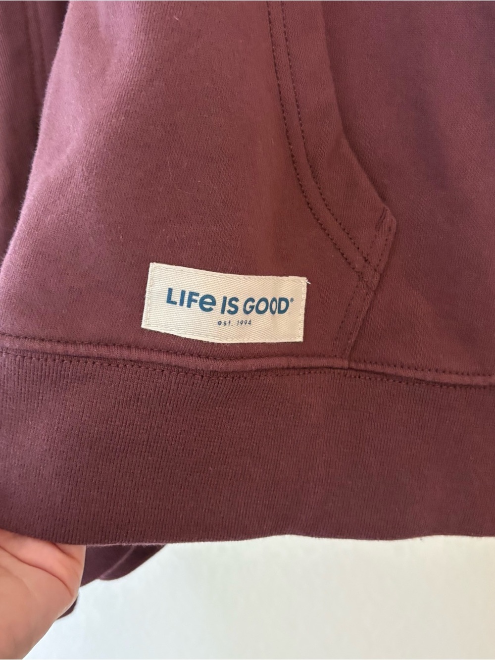 Life is Good Mid-Weight Zip Up Hoodie XXL Here Comes the Sun - Picture 2 of 11